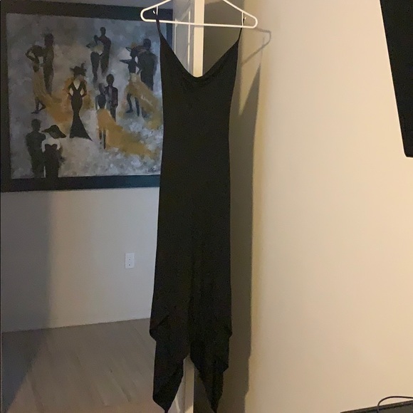 bebe Dresses & Skirts - Asymmetrical backless black Bebe dress bebe Dresses & Skirts - Asymmetrical backless black Bebe dress